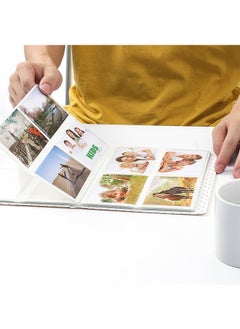 أوزون 128 فتحة بطاقة مناسبة لسلسلة Fujifilm Mini Album Instax Mini: مثل Instax Mini 7s ، 8 ، 25 ، 50s ، 70 ، 90 ، إلخ ، سلسلة Instax Square: مثل Instax Square Sq10 ، Sq20 ، إلخ ، سلسلة Instax Wide: مثل Instax Wide 300 و Wide 210 وغيرها من الكاميرا الفورية Polaroid Flamingo Pink  - Image 3