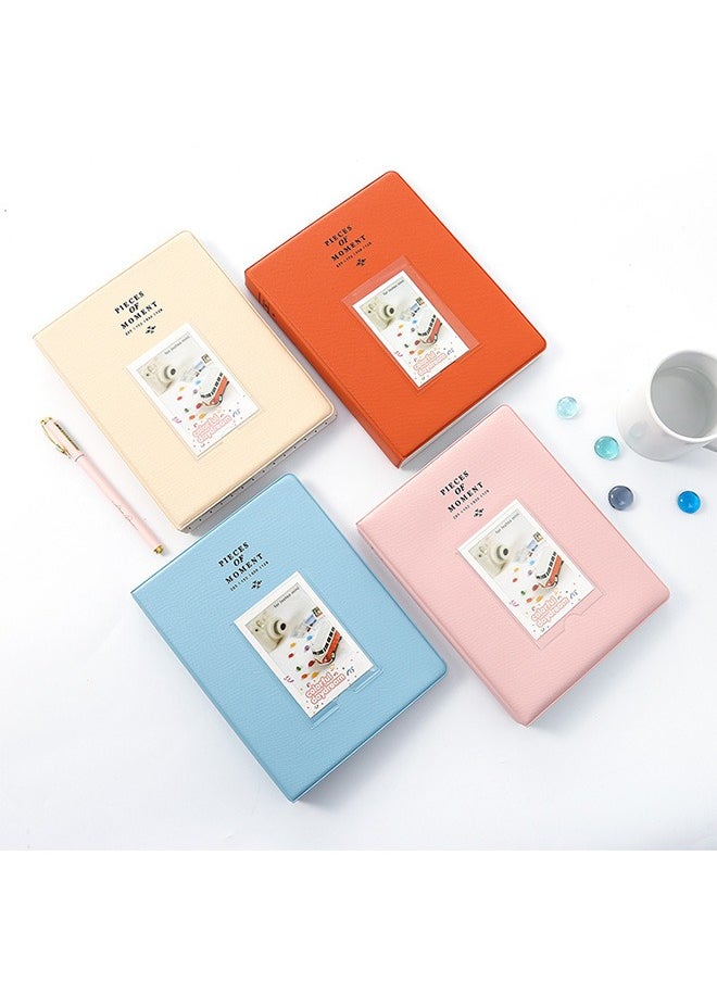 أوزون - 128 فتحة بطاقة مناسبة لسلسلة Fujifilm Mini Album Instax Mini: مثل Instax Mini 7s ، 8 ، 25 ، 50s ، 70 ، 90 ، إلخ ، سلسلة Instax Square: مثل Instax Square Sq10 ، Sq20 ، إلخ ، سلسلة Instax Wide: مثل Instax Wide 300 و Wide 210 وغيرها من الكاميرا الفورية Polaroid Flamingo Pink - Image 1