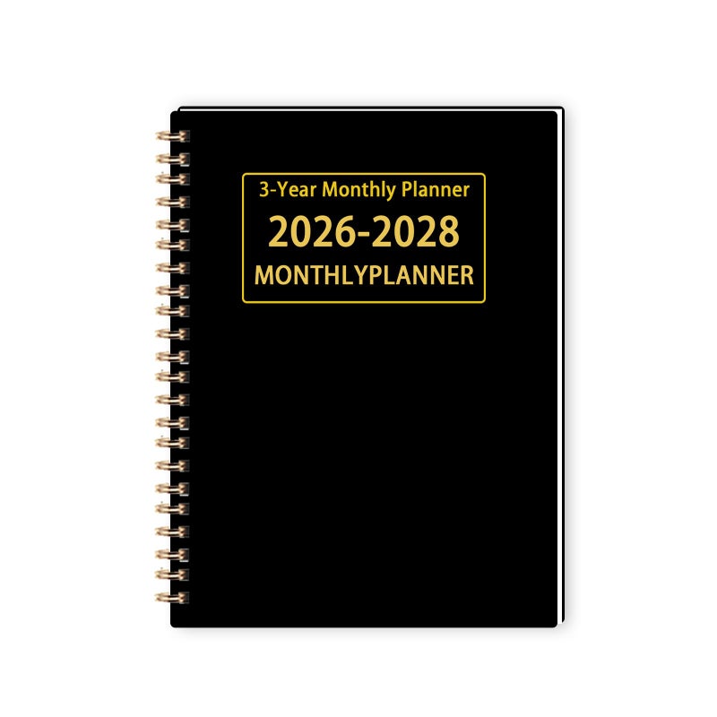 Dayvorax 2026-2028 Monthly Planner - 3 Year Monthly Calendar/Planner 2026-2028, 5.9" x 8.5", 36 Month Calendar Planner, Planners with Twin-Wire Binding, Lined Notes Pages - Image 1