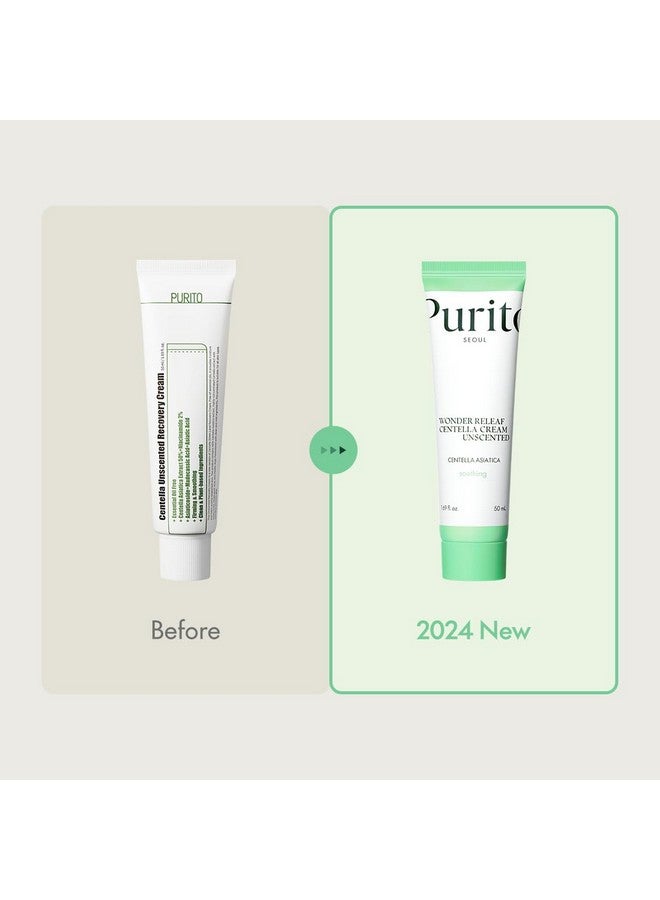 بوريتو كريم بوريتو سنتيلا بدون رائحة، سنتيلا كورية، لجميع أنواع البشرة، مهدئ، كريم للوجه، منتجات التجميل الكورية، العناية بالبشرة الكورية، 50 مل 1.7 أونصة سائلة - Image 2