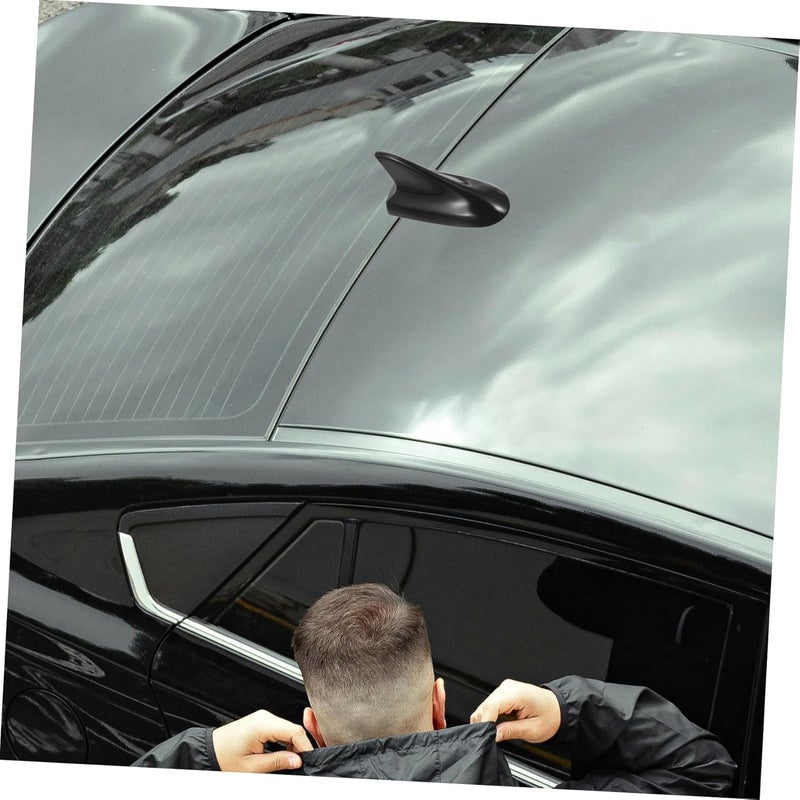 Market popular practical build 2pcs Car Shark Fin Antenna Cover Stylish Roof Decoration Easy Installation Durable Gloss Finish Compatible with Various Vehicle Models Black Silver Most item matching trendy design Storage & transit friendly Pre-stock well-packed goods Integrated warehouse solution Timely planned dispatch All-round applied quality Remote village delivery cover Dense material Market popular practical build Oil resistant Liquid tight joint Multi-use upgraded craftsmanship All-round well-engineered practical build Universal design Transit & use compatible Size-sorted warehouse storage Easy hand assemble compatible Ventilated design KSA standard compatible design Varied global sizing picks Good ventilation Consistent single item quality Ready-to-ship local stock Heat resistant - Image 4