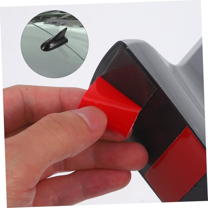 Market popular practical build 2pcs Car Shark Fin Antenna Cover Stylish Roof Decoration Easy Installation Durable Gloss Finish Compatible with Various Vehicle Models Black Silver Most item matching trendy design Storage & transit friendly Pre-stock well-packed goods Integrated warehouse solution Timely planned dispatch All-round applied quality Remote village delivery cover Dense material Market popular practical build Oil resistant Liquid tight joint Multi-use upgraded craftsmanship All-round well-engineered practical build Universal design Transit & use compatible Size-sorted warehouse storage Easy hand assemble compatible Ventilated design KSA standard compatible design Varied global sizing picks Good ventilation Consistent single item quality Ready-to-ship local stock Heat resistant - Image 3