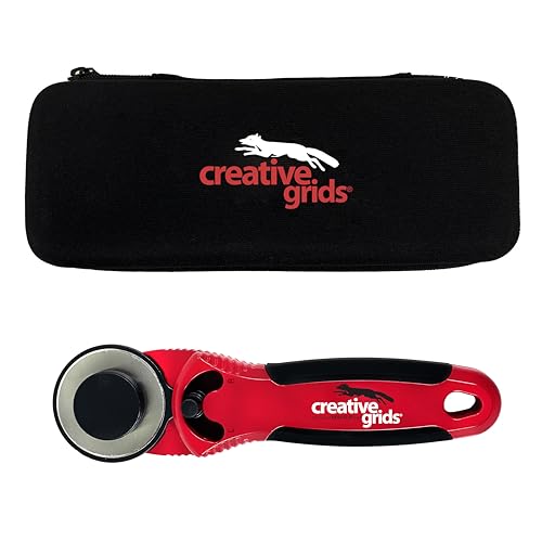 Creative Grids 45mm Rotary Cutter with Case - Image 1