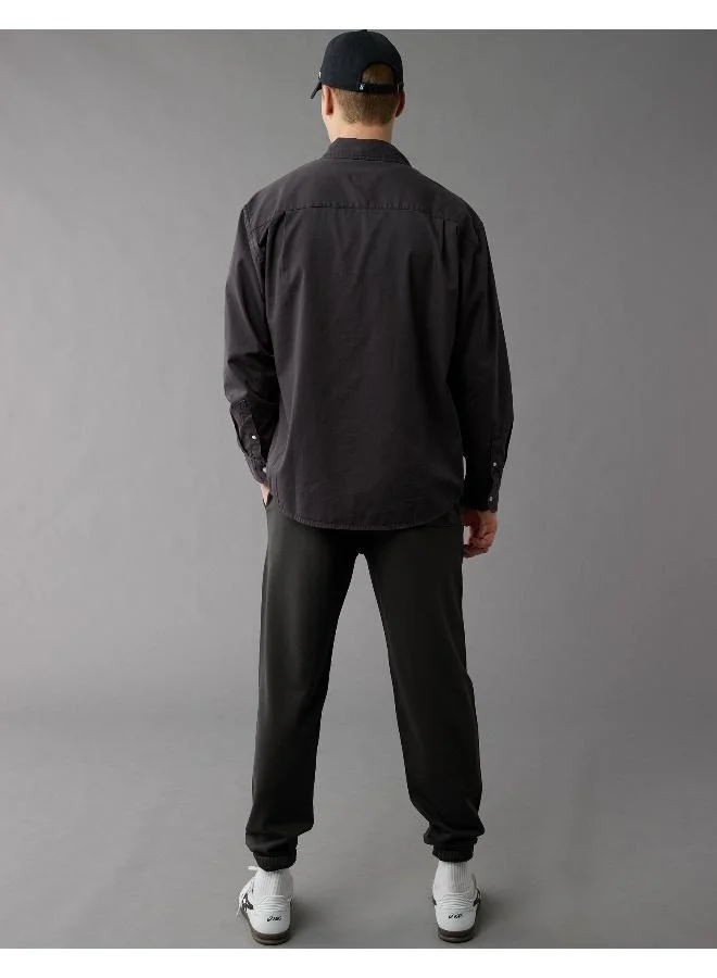 امريكان ايجل AE Everyday Khaki Button-Up Shirt