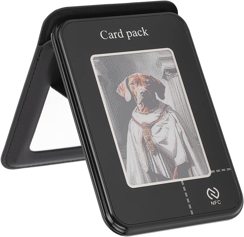 SUNGOOYUE Magnetic Telephony Wallet with Support for the Ink Screen Display Card, the Magnet Function and the Quick Support for the for - Image 2
