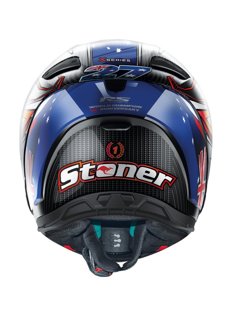 Nolan X-804 RS U.C. REPLICA - S.STONER ANNIVERSARY CARBON (C.STONER ANNIVERSARY)  - Image 5