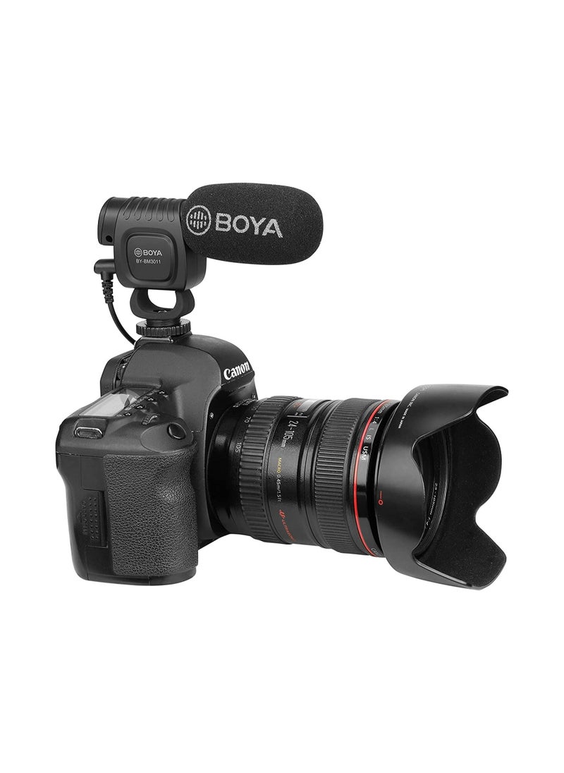 BOYA By-Bm3011 On-Camera Microphone - Black  - Image 2