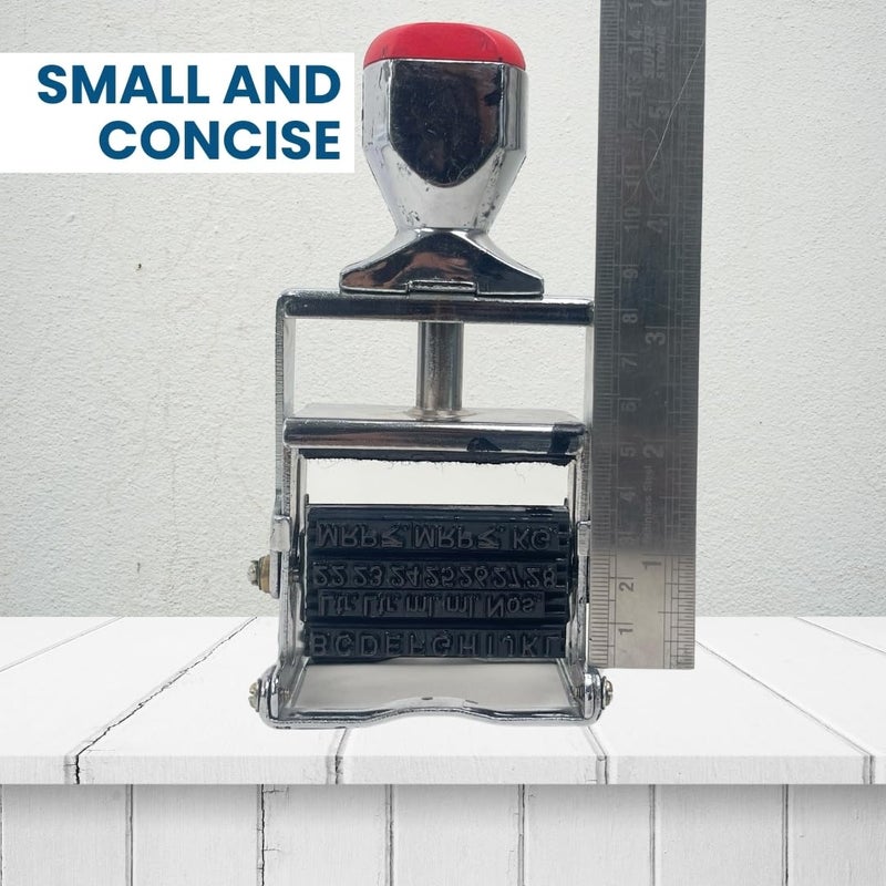 Smartpack Hand Batch Coding Machine for Batch No. MFG. MRP. EXP. Date Coding | Handheld Printing Machine on Plastic, Paper Pouches, Cartoon Boxes and Kraft Papers | Size 2 MM - Image 4