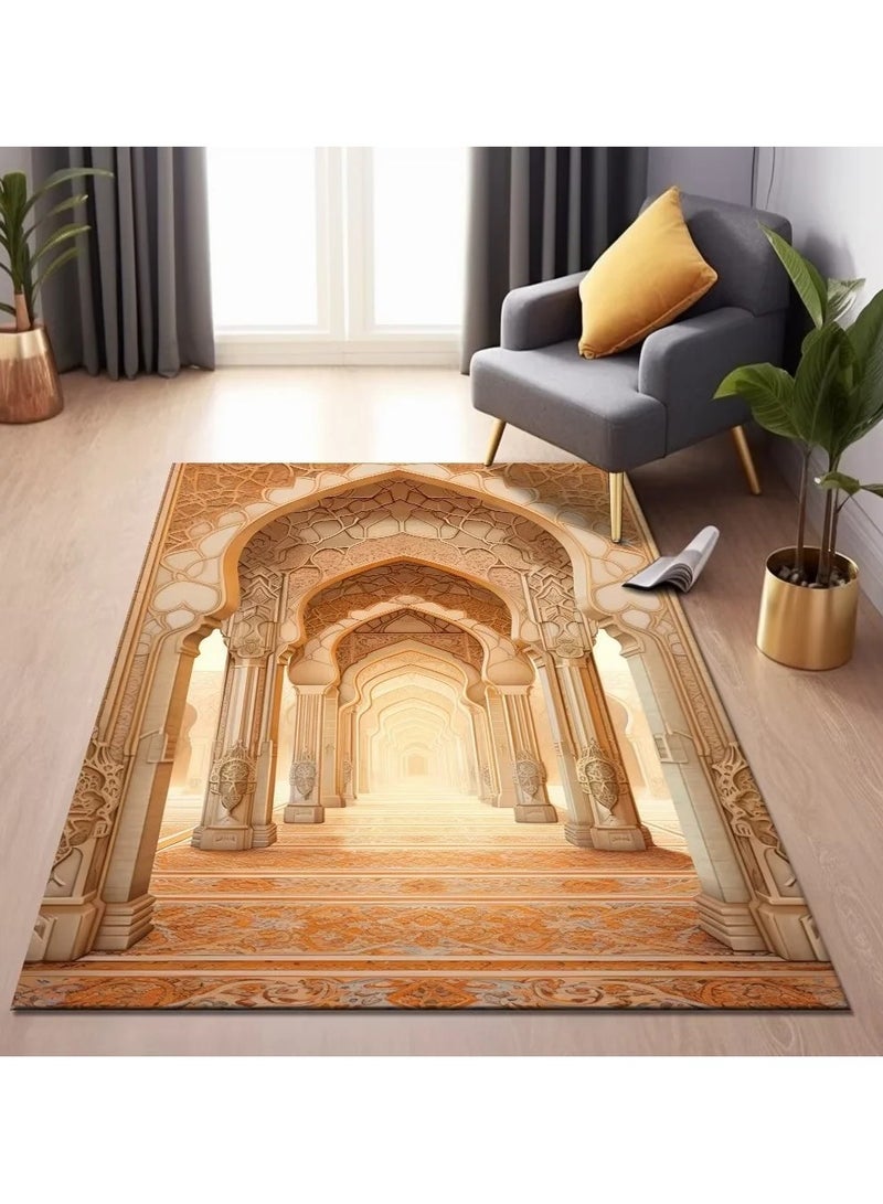 KUYING New Crystal Velvet Living Room Worship Blanket 