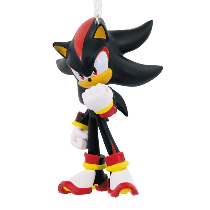 SONIC THE HEDGEHOG SHADOW CHRISTMAS ORNAMENT