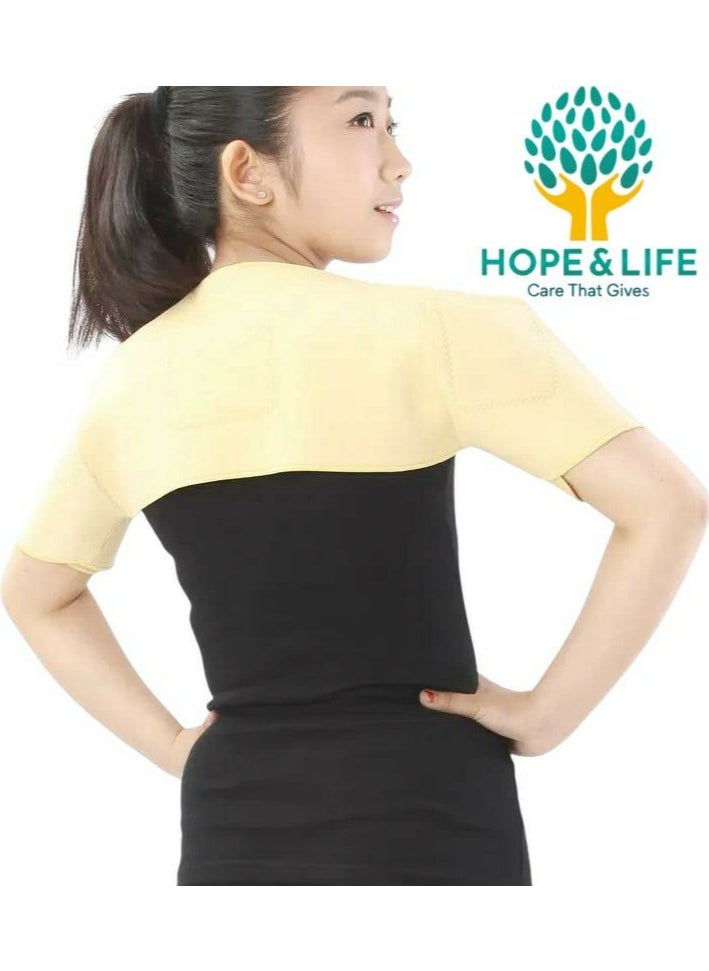 Hope And Life Brace For Relief Of Neck, Back, Frozen Shoulder And Tendonitis - 70*20cm - For Men And Women  - Image 1
