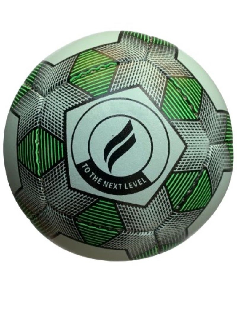 ALLKING Mini Football for Kids Suited for The Grass Fields |Practice Ball | Soccer Ball | Size - 3| 14 Cm/ 5.5 Inches - Image 1
