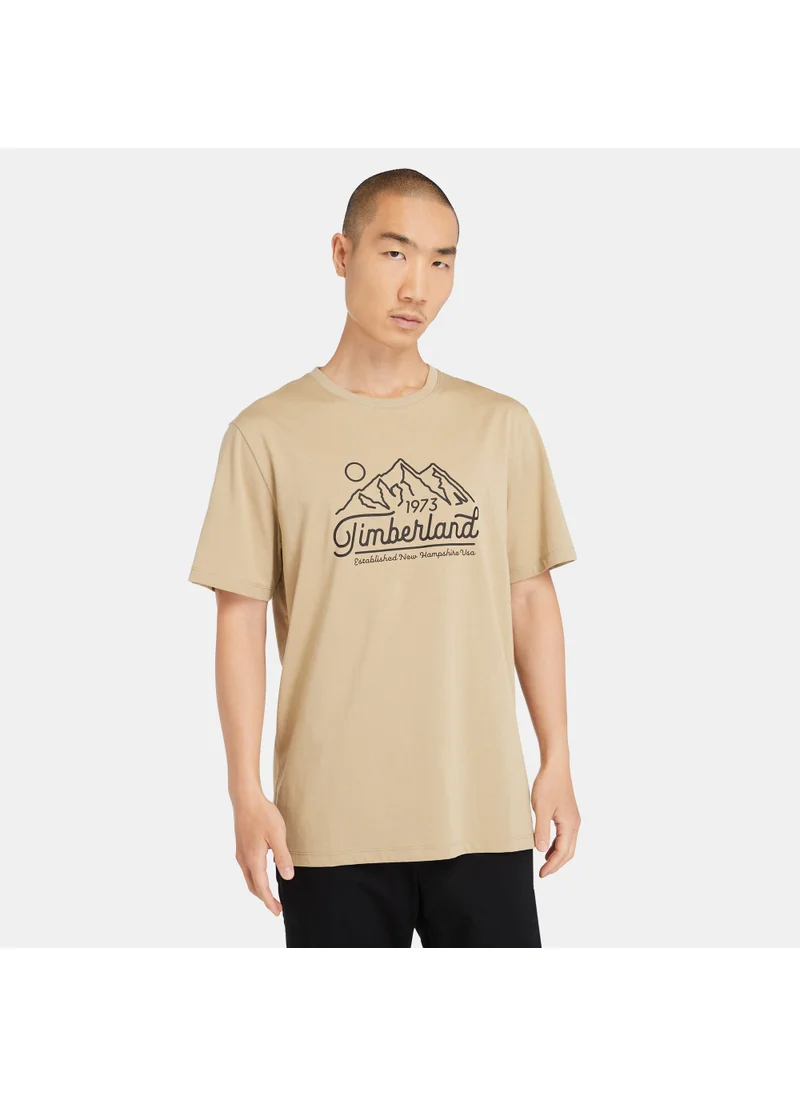 Timberland Men's TFO Mountain Logo T-Shirt