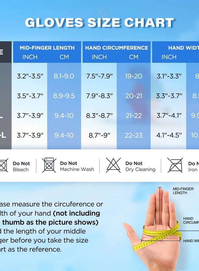 Balhvit 10℉ Waterproof Winter Gloves for Men & Women, Balhvit Breathable Thermal Gloves, 11-Layer Touch Screen Cold Weather Gloves - Image 5