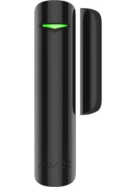 Ajax - Doorprotect Wireless Magnetic Door Detector - Black - Image 1