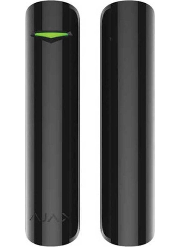 Ajax - Doorprotect Wireless Magnetic Door Detector - Black - Image 1