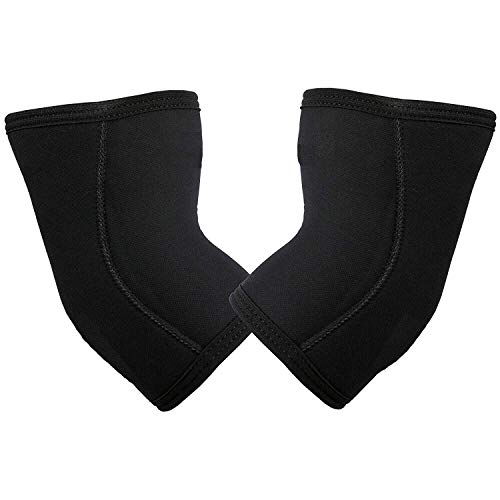PRIVFIT 7mm Elbow Sleeves Support & Compression for Weightlifting, Powerlifting, Cross Training & Tennis - Image 2