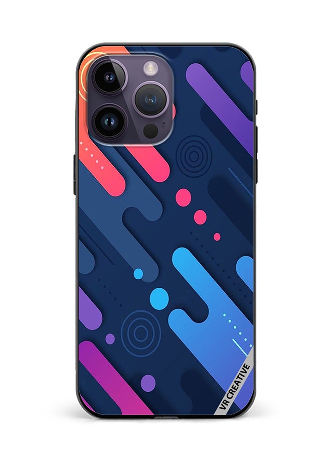 VR CREATIVE Protective Case Cover For Apple iPhone 16 Pro Max Layers Design Multicolour