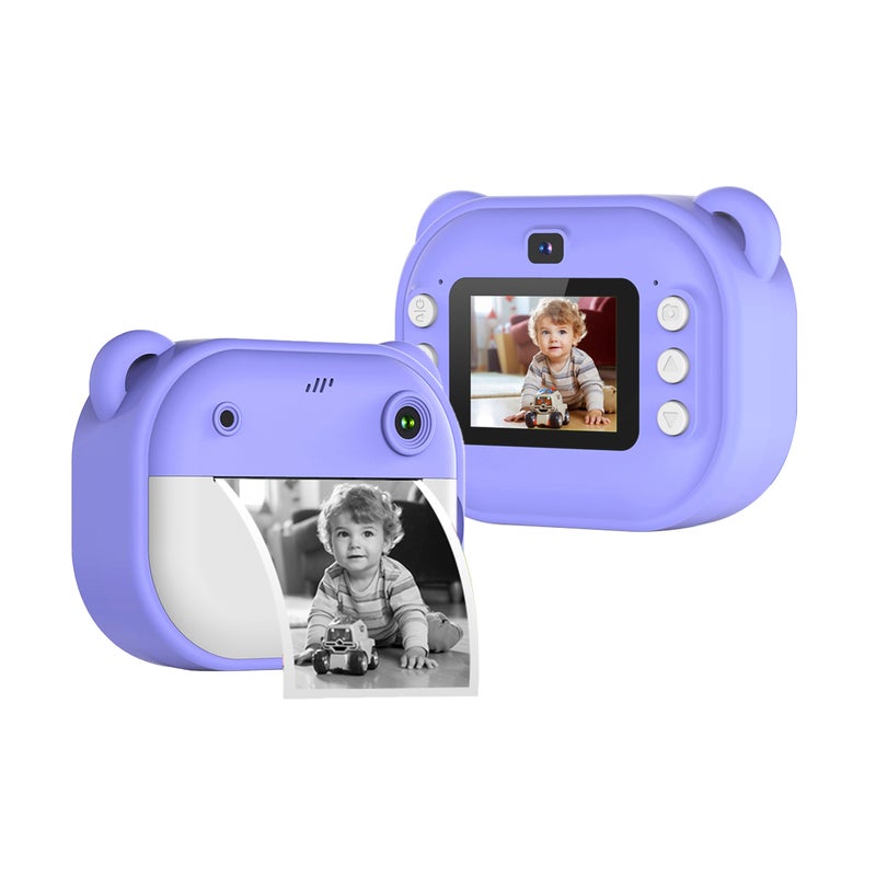 Children's Camera: 2-Inch High-Definition Display 24MP Pixels - 1080P High-Definition Recording One-Click Photo Print for Kids Aged 3-12, Gift & Daily Use - Image 1