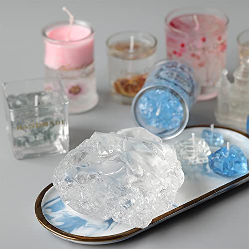 TooGet Transparent Jelly Wax DIY Candle Making Gel Wax Handmade Material Crystal Gel Candle for Candle Making and Handcraft Scented Candles Supplies - 32 OZ - Image 4