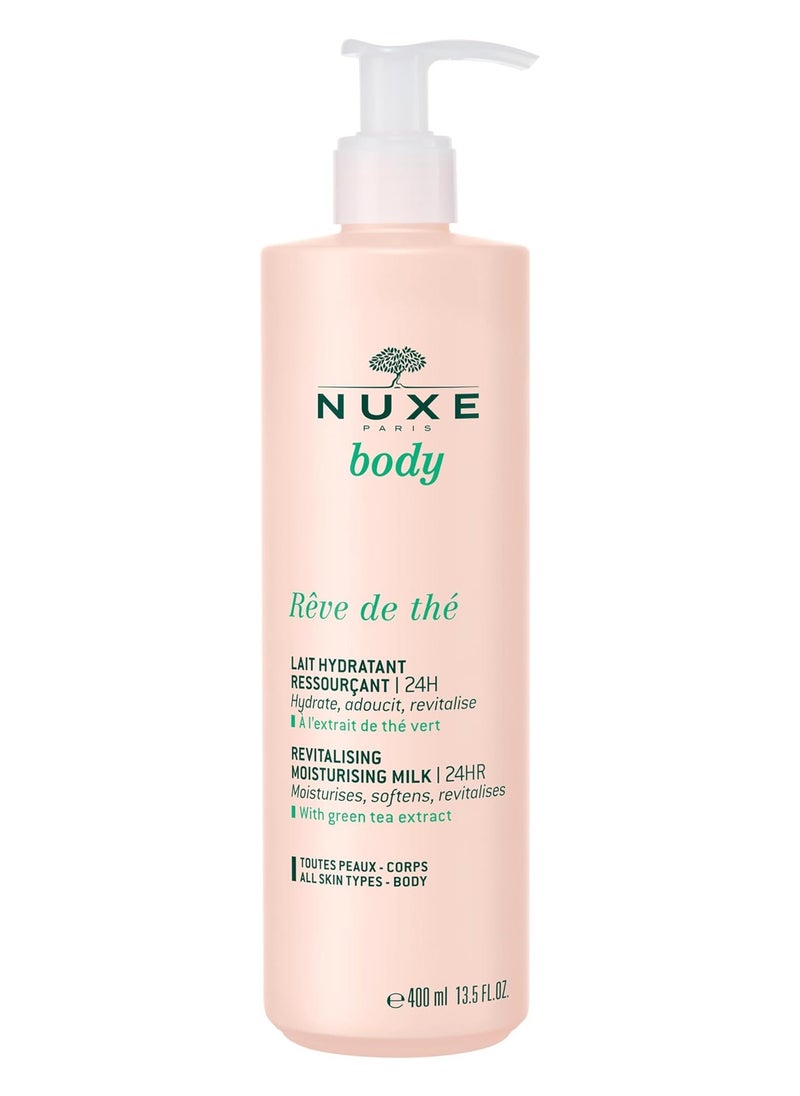 NUXE - Nuxe - Rêve De Thé Revitalising Moisturising Milk 24Hr 400 ml Black - Image 1