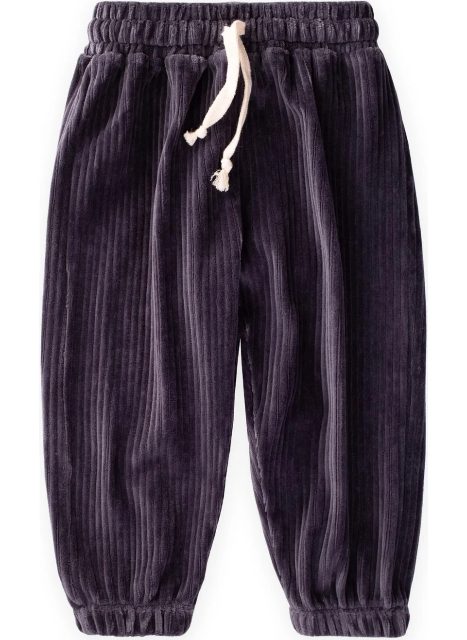 Cigit Corduroy Jogger Pants 1-10 Years Old Smoke