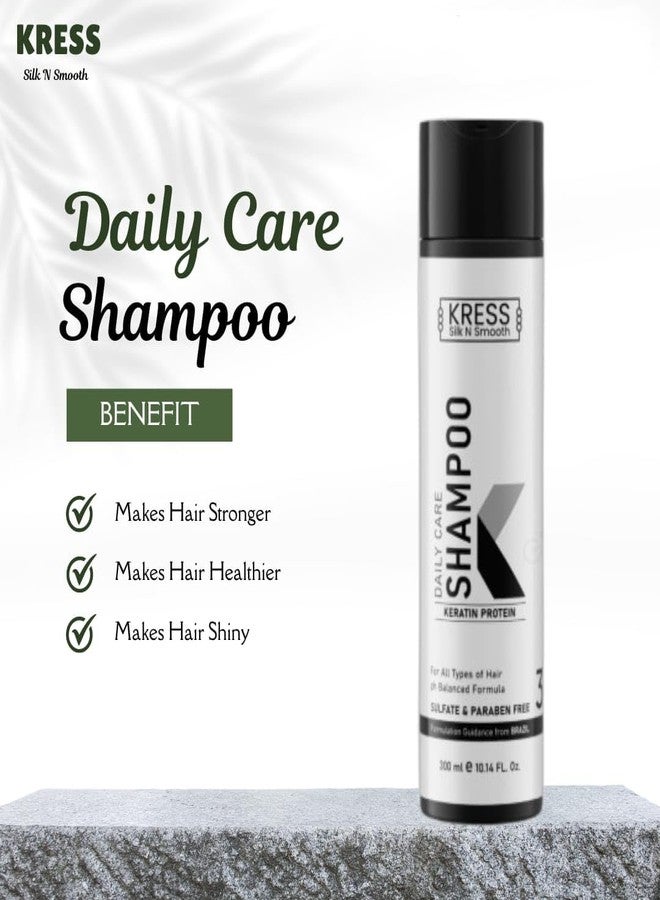 كريس شامبو كريس سموث كلارايفاينج بريور تريتمنت للتحكم في جفاف الشعر: تنظيف عميق وترطيب لشعر أكثر صحة (300 مل) - Image 3