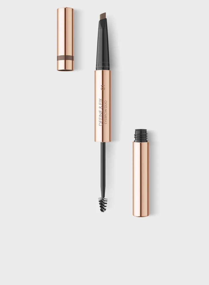 KIKO MILANO Define & Fix Eyebrow Duo 01