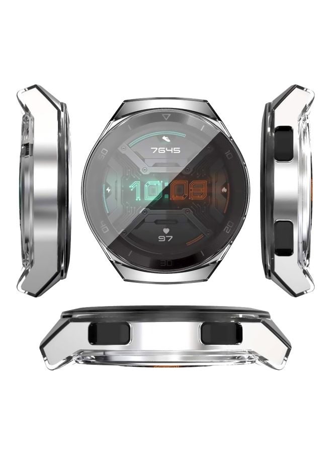 VINSOC Protective Bumper Cover For Huawei Watch GT 2e 46mm Clear - Image 3