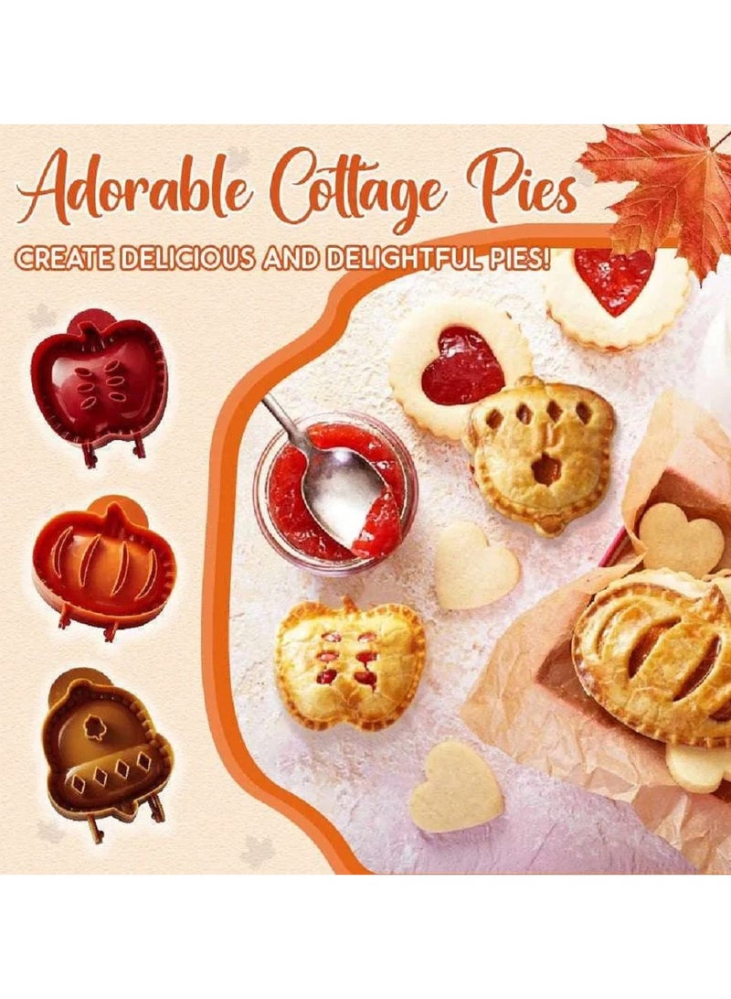 general 3-Piece Apple Pie Mold Set - Non-Stick Pastry Press Molds for Homemade Pies & Tarts - Image 3