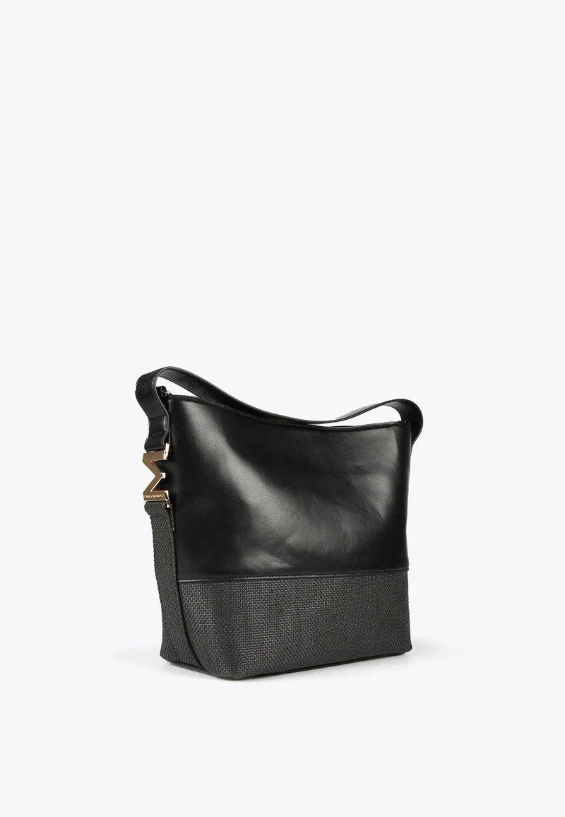 Lola Casademunt Crossbody bag in contrasting materials