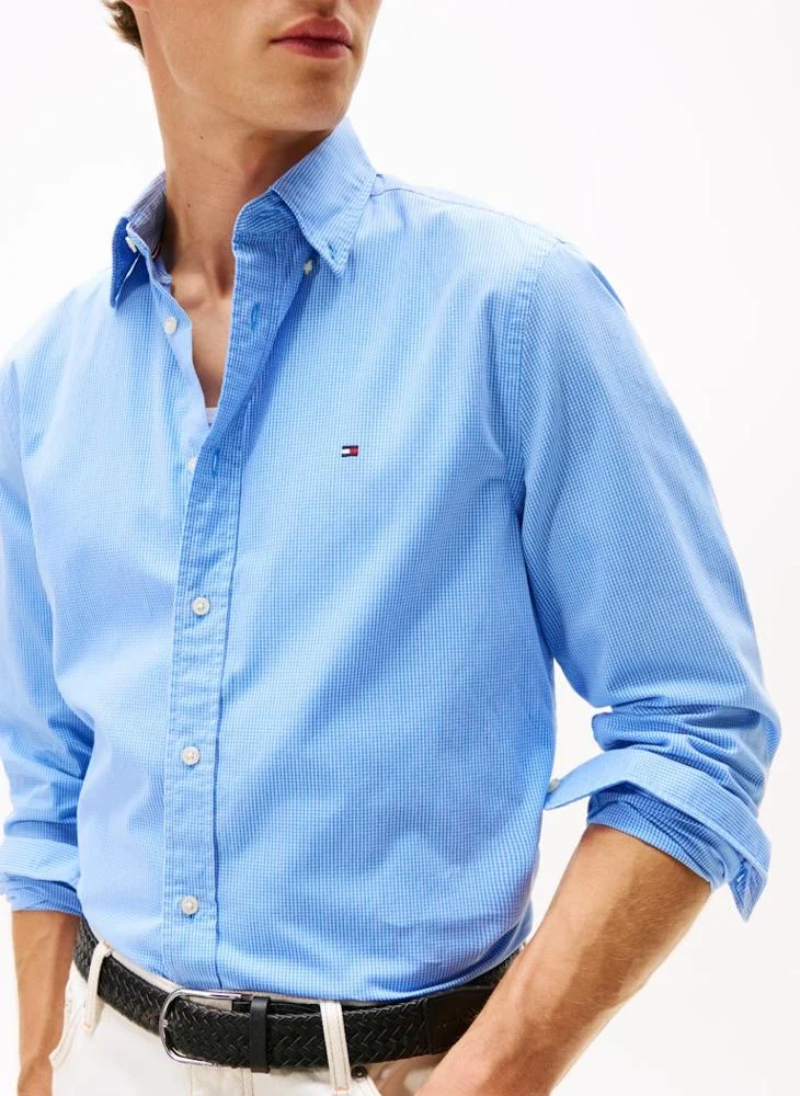 TOMMY HILFIGER TH Flex Regular Fit Gingham Shirt