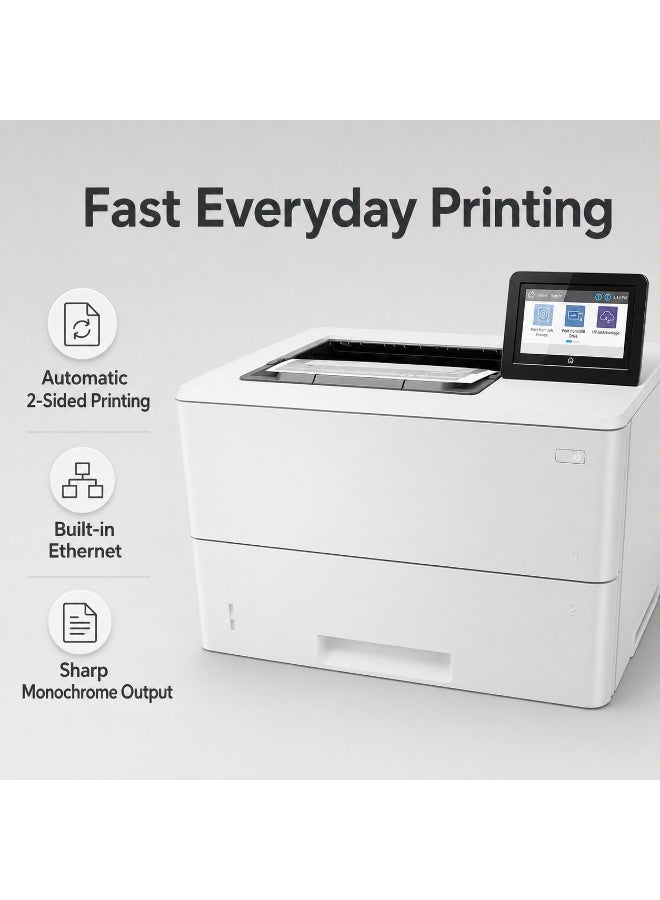 Monochrome Laser Printer with Ethernet Auto Duplex Printing 45 Pages Per Minute and Support for 11 x 17 Inch Media for Office Use - Image 4