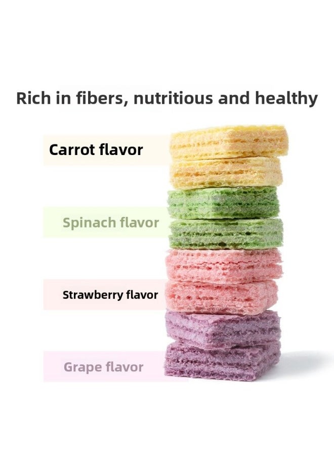 Hamster Snacks And Food Nutrition Wafer Biscuits Food Golden Bear Grinding Stick Supplies Daquan Cuttlefish Mouse Special-Colour:Snacks For Lying Hands-alfalfa Grass Brick 360ml  - Image 4
