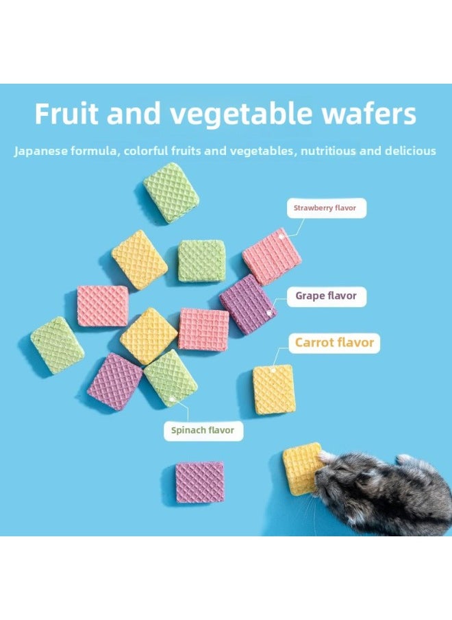 Hamster Snacks And Food Nutrition Wafer Biscuits Food Golden Bear Grinding Stick Supplies Daquan Cuttlefish Mouse Special-Colour:Snacks For Lying Hands-alfalfa Grass Brick 360ml  - Image 3