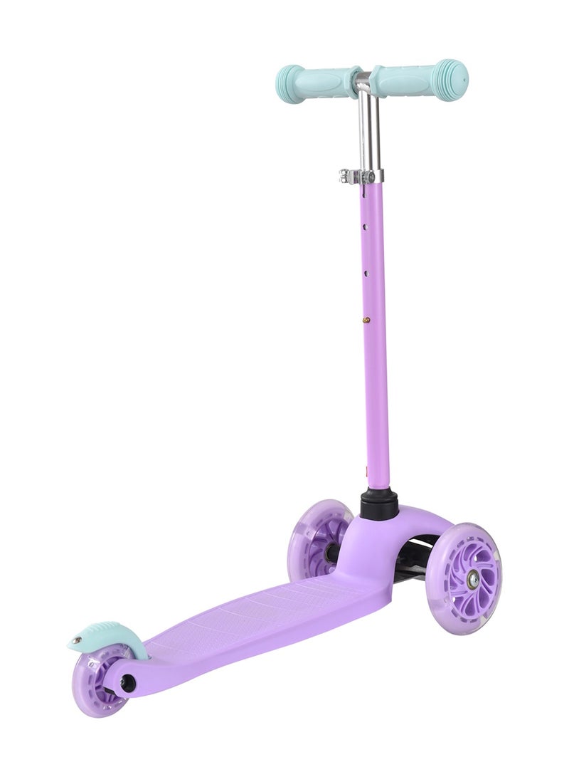 BoldCube 3 Wheel Scooter Folding Teeny Fairytale, Foldable Handlebar Kids Kick Scooter, For age 3 years+ (Lilac) - Image 4
