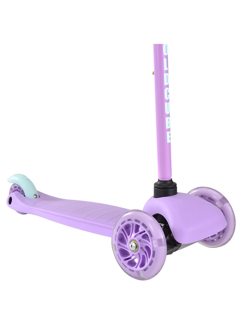 BoldCube 3 Wheel Scooter Folding Teeny Fairytale, Foldable Handlebar Kids Kick Scooter, For age 3 years+ (Lilac) - Image 5
