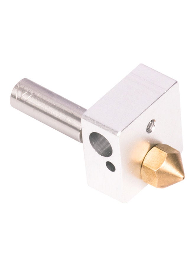 NIBEMINENT 1-Piece Hotend Extruder Kit Silver/Gold - Image 1