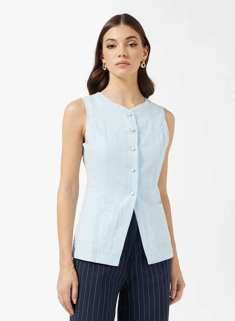 ايلا Sleeveless Vest Top