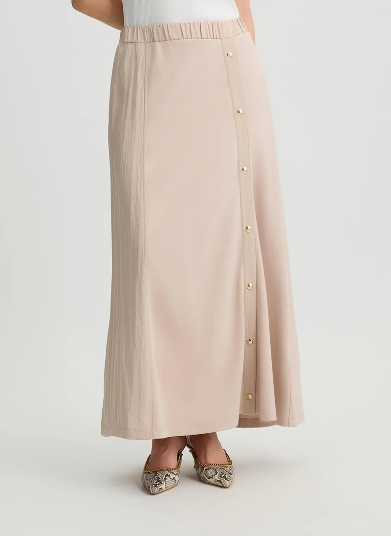 ليو جو Button-up skirt