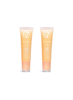 W7 W7 Gloss Away Lip Balm - 2 Piece Set - Nourishing Lip Balm Formula With Shea Butter - Vanilla 