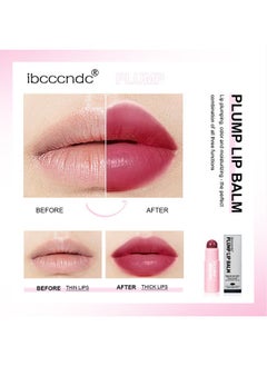 آي بي سي سي سي أن دي سي مرطب الشفاه Lip Plumper - لون شفاه طبيعي ، لون شفاه قابل للبناء ، مكياج وجه مع ترطيب دائم  - Image 5