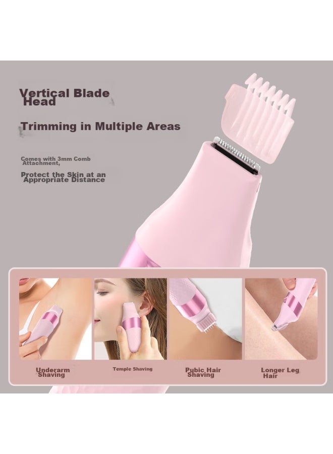 Mks Electric Hair Shaver Full Body Hair Removal Razor For Private Parts, Armpits, Legs, Sideburns Hair, Body Hair, For Men And Women, Intimate Area Hair Removal Device, Wet And Dry Use, Nv8618g - Image 5