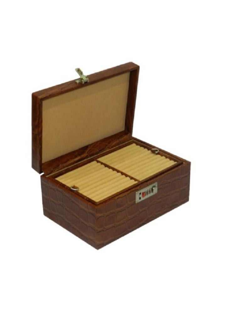 LAVERI LEATHER - Laveri Genuine Leather Designer New Collection 08 Watch ,Cufflink And Ring Case And Jewellery Box - Image 1