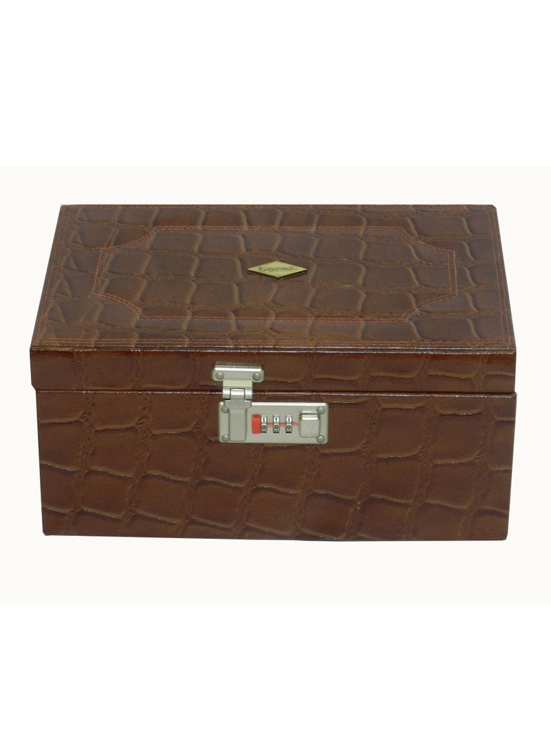 LAVERI LEATHER - Laveri Genuine Leather Designer New Collection 08 Watch ,Cufflink And Ring Case And Jewellery Box - Image 1