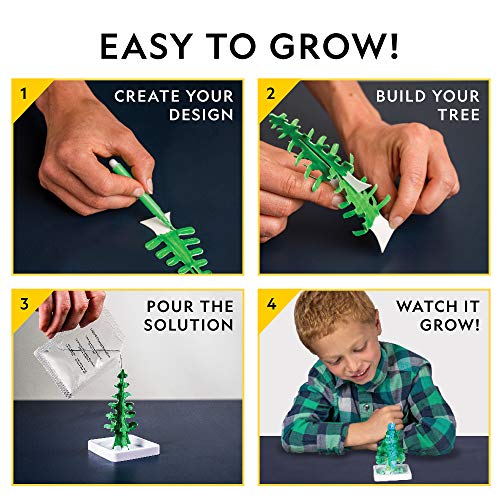 Blue Marble National Geographic Craft Kits for Kids - Crystal Growing Kit - Grow a Crystal Garden in Just 6 Hours, Educational Craft Includes Art Project, Geode, STEM Arts and Crafts for Girls (Amazon Exclusive) - Image 3