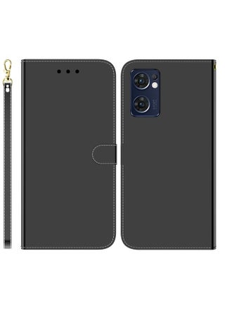 Case Cover For OPPO Reno7 5G Taiwan Version / Find X5 Lite Imitated Mirror Surface Horizontal Flip Leather Phone Case Black - pzsku/ZB562B78CE9C33A0CDEE7Z/45/_/1711245878/d4165133-8a42-47ba-be9a-75234ce2b744