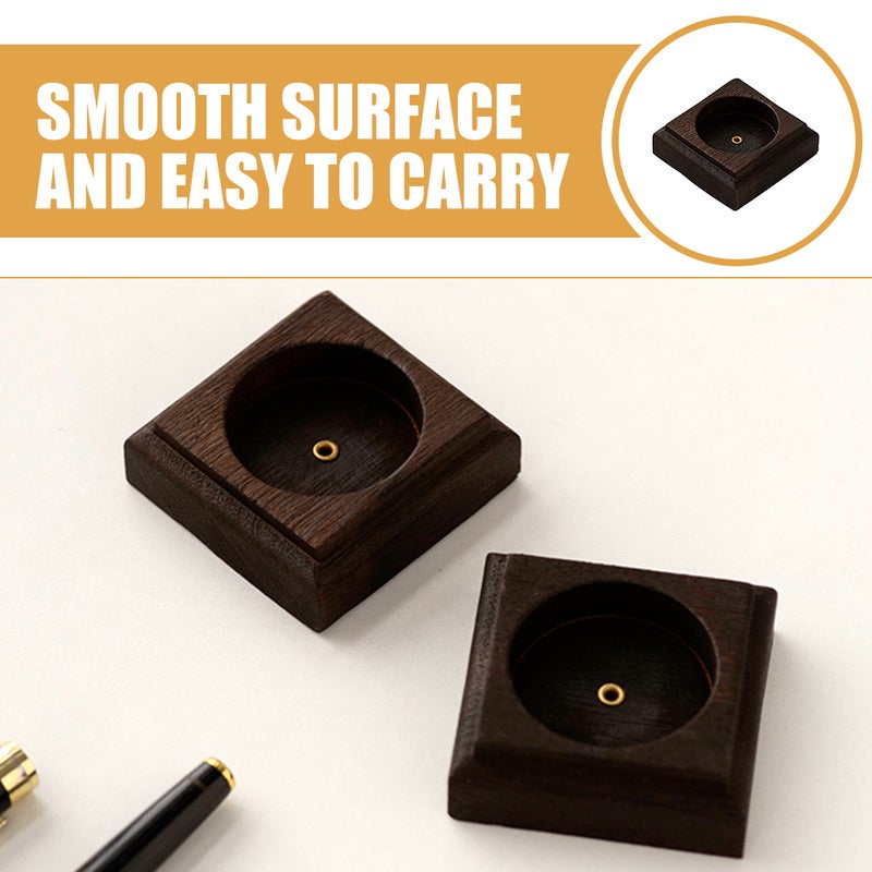Rustic Incense Stick Holder Incense Tray Desktop Small Censer - Image 2