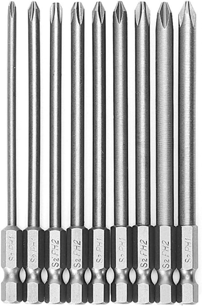 9Pcs Power Drill Bit Screwdriver Antislip Screwdriver Electric for Automotive Repair - Image 3