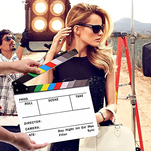 HASTHIP® 24 * 30cm Clap Board with Markers and Erasers for Movie Directors - Image 5